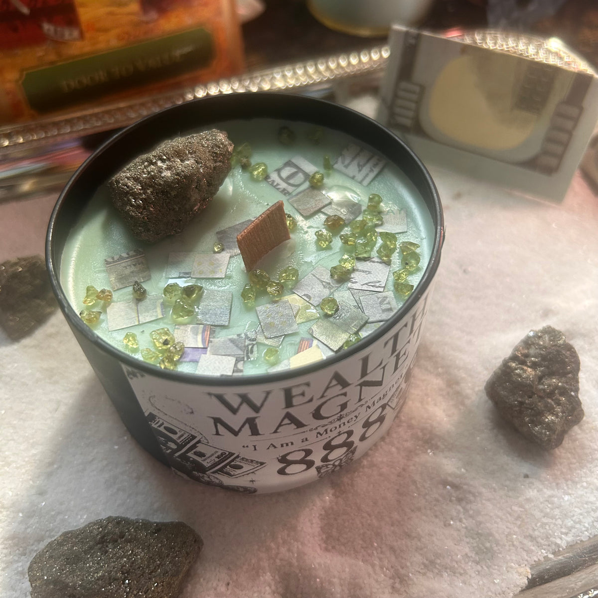 Wealth Magnet Candle