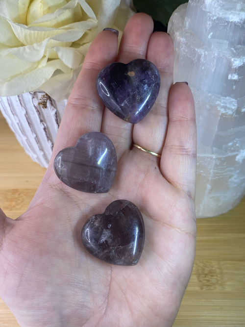 Amethyst Heart