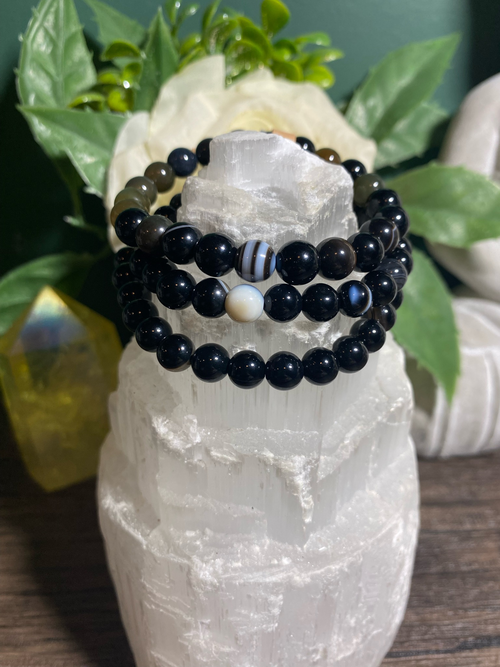 Black Agate Bracelet