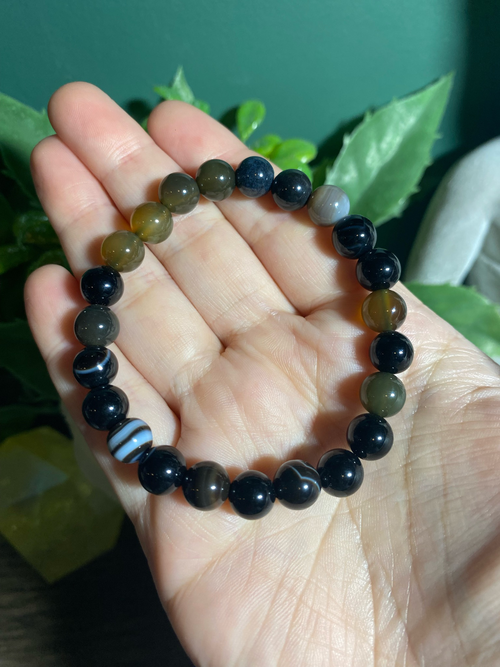 Black Agate Bracelet