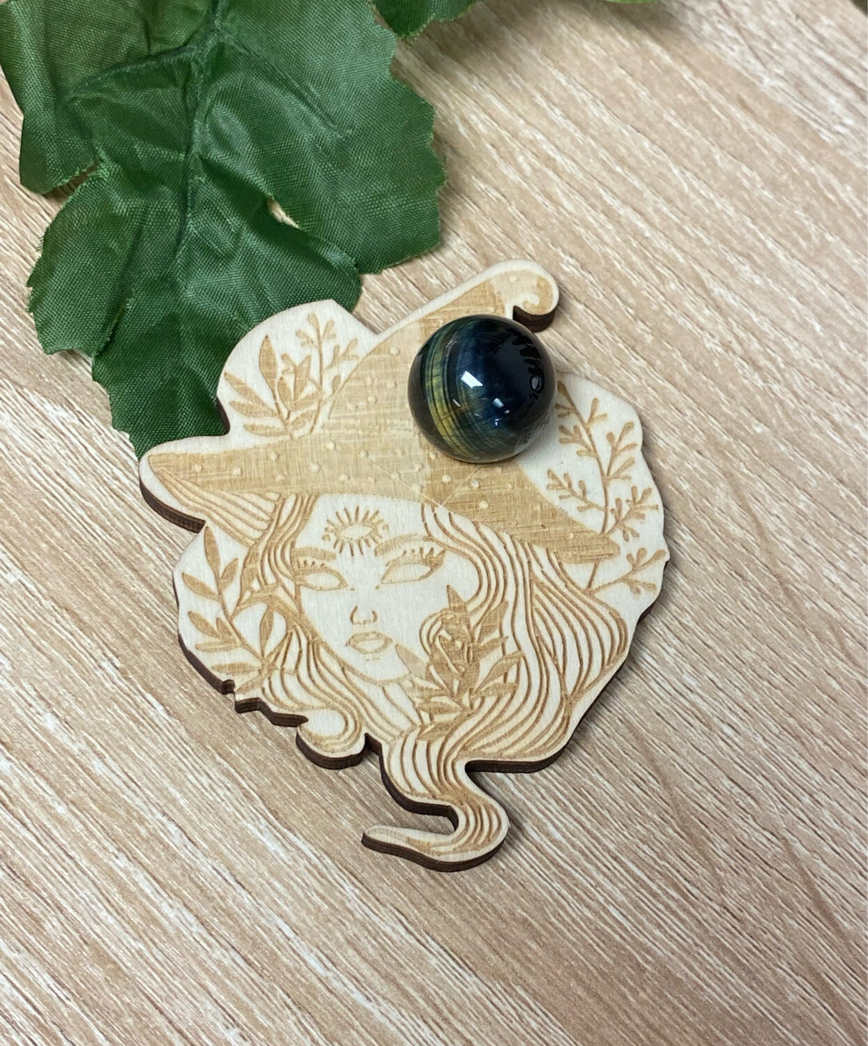 Blue Tigers Eye Mini Sphere