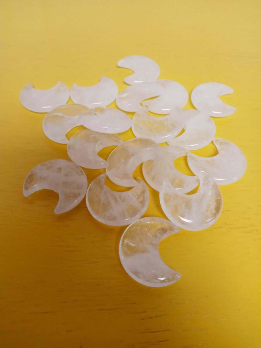 Clear Quartz Moon