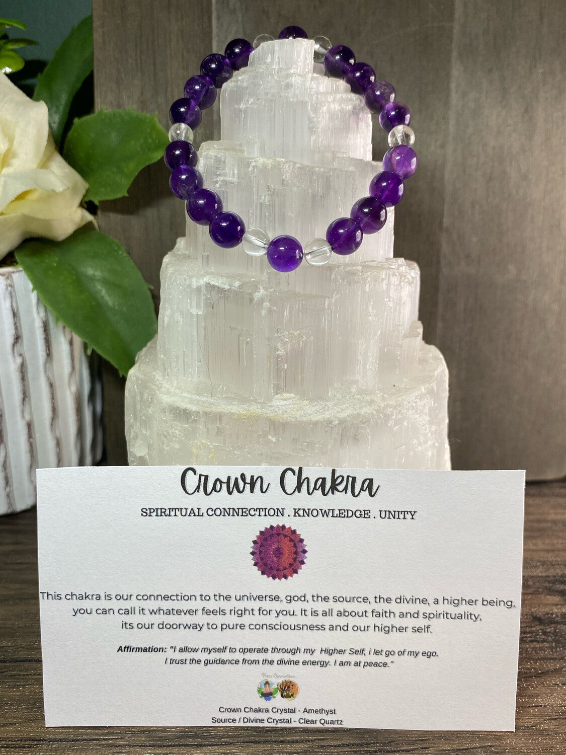 Crown Chakra Bracelet