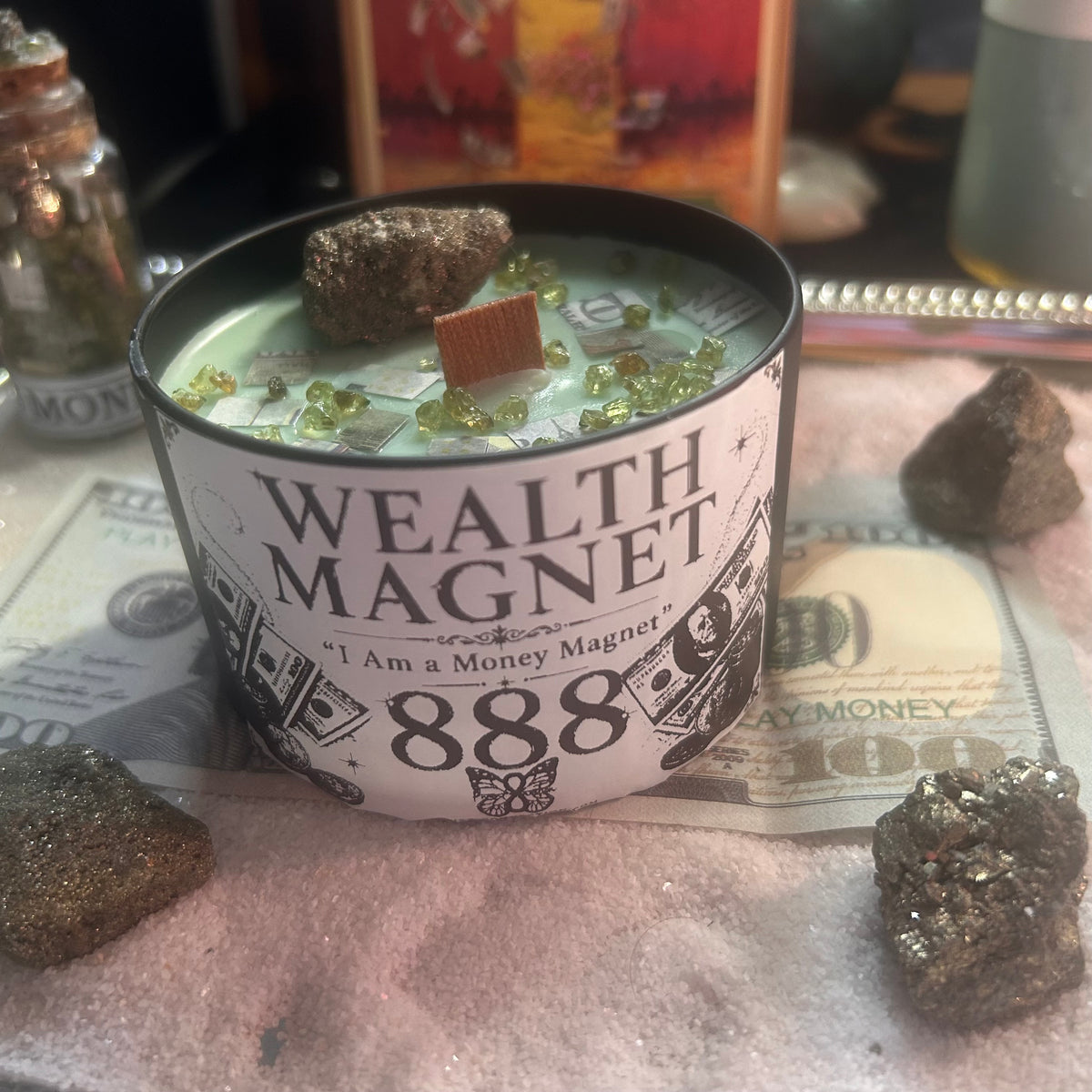 Wealth Magnet Candle