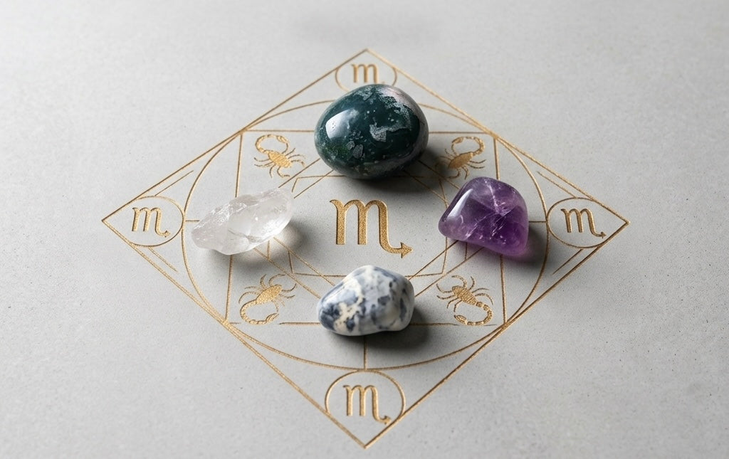 Scorpio Zodiac Crystal Set