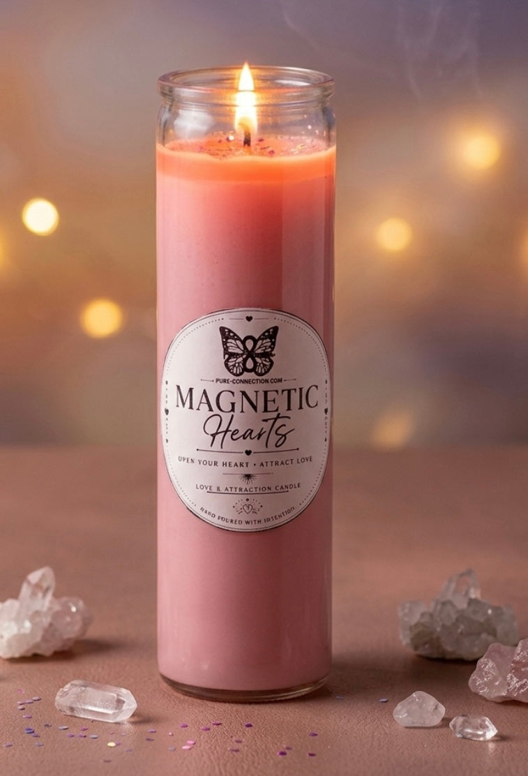 Magnetic Hearts Candle