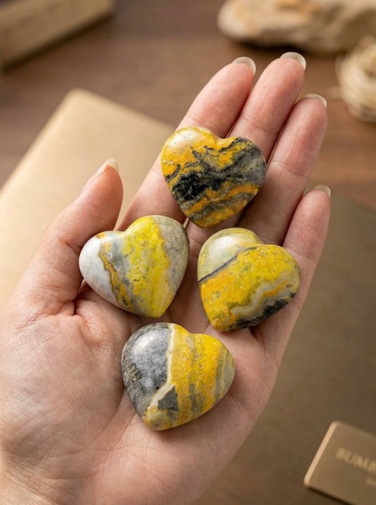 Bumblebee Jasper Heart