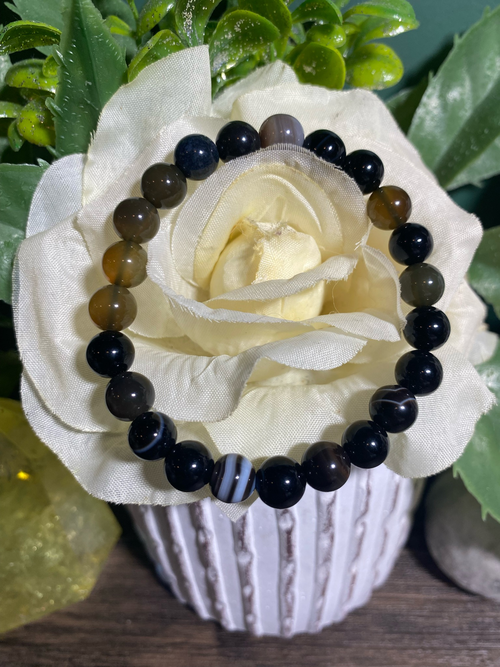 Black Agate Bracelet