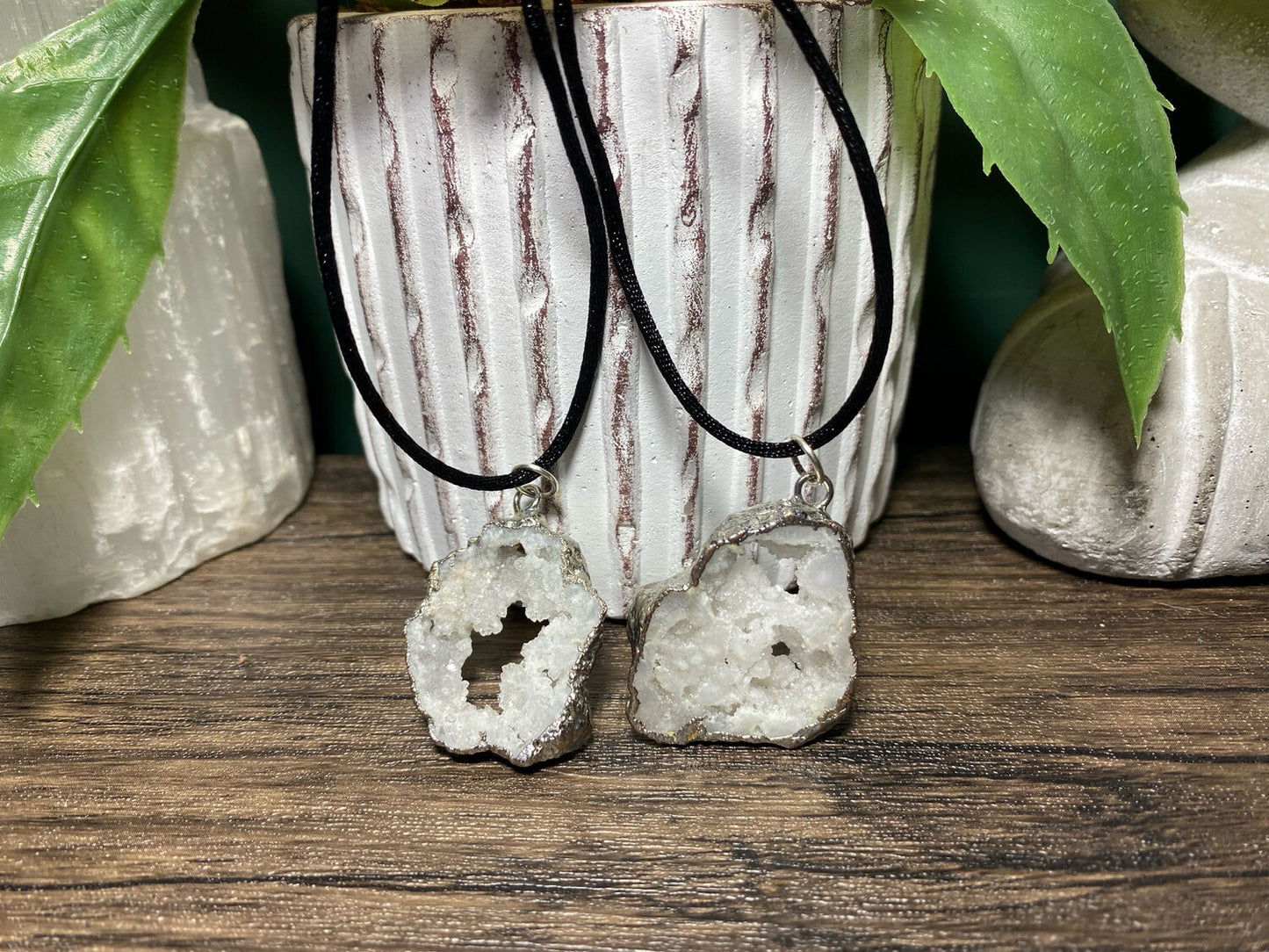 Clear Quartz 2-Piece Jewelry Set
