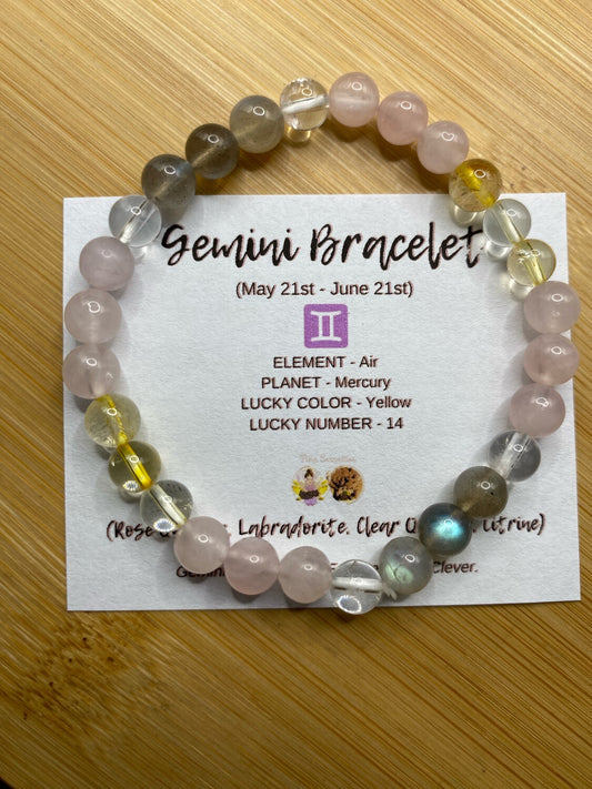 Gemini Zodiac Bracelet