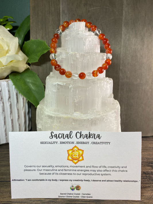 Sacral Chakra Bracelet