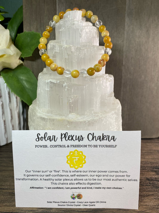 Solar Plexus Chakra Bracelet